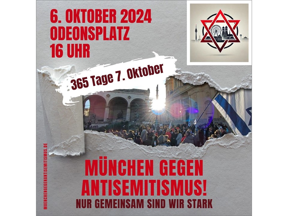 365 Tage - München gegen Antisemitismus