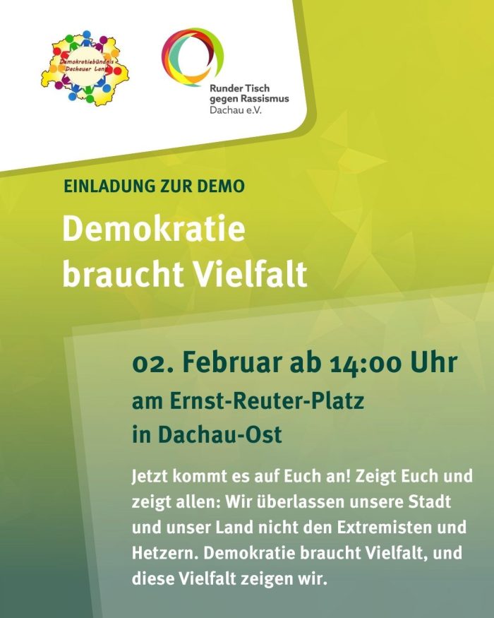 Einladung zur Demo 